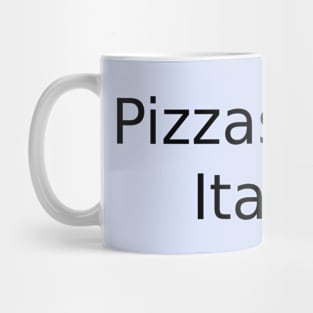 Pizzas learn Italian Mug